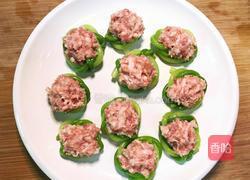 蒜苔酿肉的做法图解8