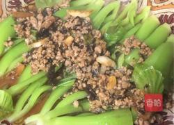 榄菜肉松蒸芥菜胆的做法图解9
