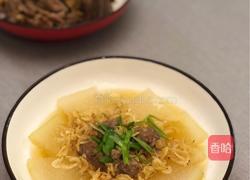 肉丸虾皮蒸冬瓜的做法图解8