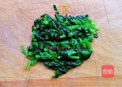 菠菜虾仁蒸蛋羹的做法图解2