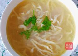 鸡汤手擀面的做法图解8