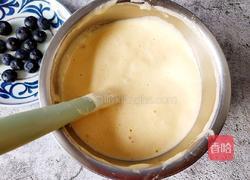 蓝莓爆浆蒸蛋糕的做法图解6