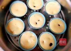蓝莓爆浆蒸蛋糕的做法图解9