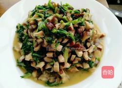 雪菜蒸香菇的做法图解11