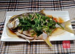 ＃蒸菜＃清蒸金鲳鱼的做法图解1
