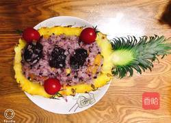 黑米红枣菠萝蒸饭的做法图解9