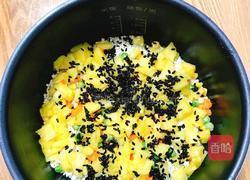 黑米红枣菠萝蒸饭的做法图解5