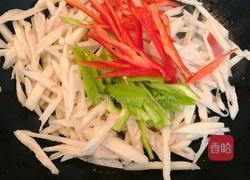 素炒藕丝儿的做法图解4