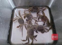 清蒸河蟹的做法图解2