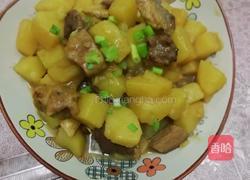土豆烩肉的做法图解5