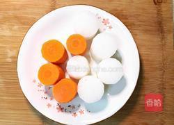 双色萝卜盏的做法图解4