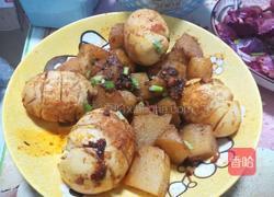 豆瓣酱炒虎皮鸡蛋土豆的做法图解14