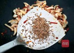 孜然香辣墨鱼头的做法图解7