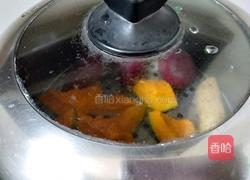 蒸紫薯山药南瓜的做法图解4