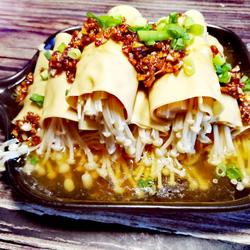 金针菇豆腐卷的做法[图]