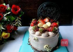 可可口味生日蛋糕的做法图解27