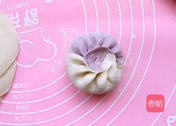 紫薯双色包子的做法图解17