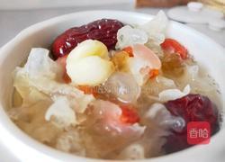 桃胶皂角米银耳羹的做法图解10