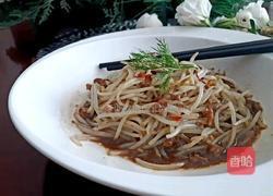 招牌芥末肉丝银芽的做法图解6