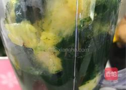 菠菜果蔬松饼的做法图解2