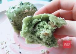 蒸菠菜吐司面包！健康好吃不上火的做法图解4