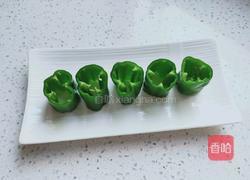 尖椒酿肉的做法图解3