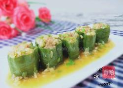 尖椒酿肉的做法图解9