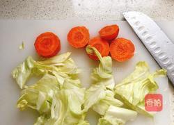 蔬菜肉松饭团的做法图解2