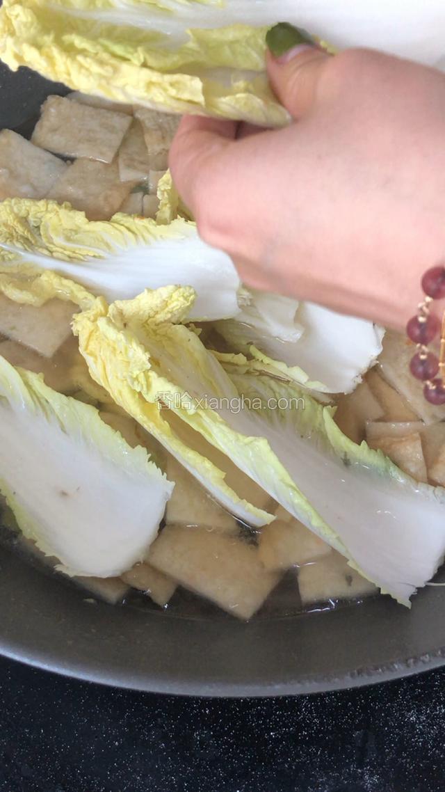 加入娃娃菜。