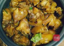 红烧黄豆炖猪蹄的做法图解17