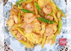 芦笋虾仁炒蛋的做法图解18