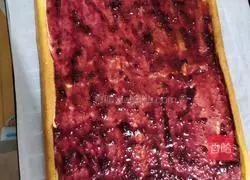 Blueberry Cake Roll Recipe Illustration 14