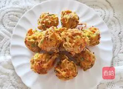 Illustration of how to make vegetarian croquettes 14