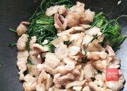 五花肉炒空心菜的做法图解5
