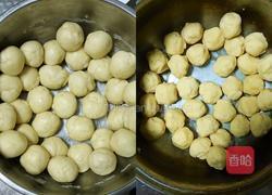 奶香味十足的麻薯蛋黄酥的做法图解3