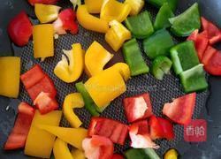 彩椒炒饭的做法图解5