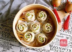 玫瑰花蒸饺的做法图解16