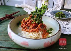 香椿肉丝面的做法图解11