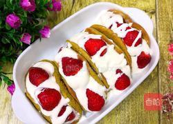 抹茶蛋糕抱草莓的做法图解19