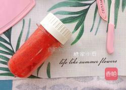 牛奶草莓杯的做法图解3