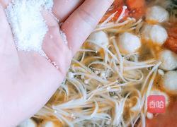 西红柿鸡脯丸子汤的做法图解7