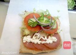 三明治的做法图解4