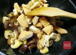 Illustration of how to make mushroom oil tofu 8