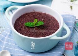 紫米花生米糊的做法图解7