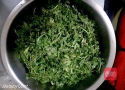 地菜（荠菜）新吃法的做法图解2