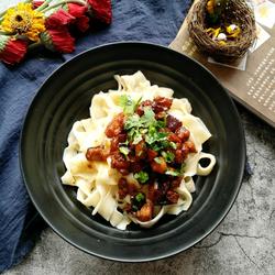 茄丁肉酱面的做法[图]