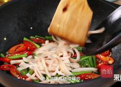 响螺片炒蒜薹的做法图解6