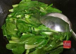 豆豉鲮鱼炒青菜的做法图解3