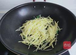 韭菜土豆丝的做法图解6