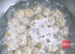 荠菜猪肉丸子的做法图解9